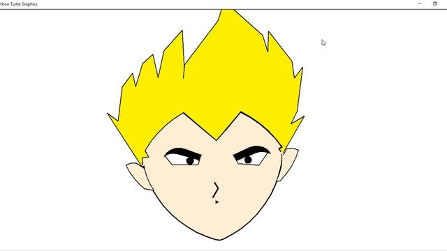 creating anime face with python| python tutorial| python turtle module смотреть онлайн