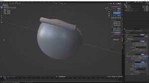 КАК СОЕДИНИТЬ ЦИЛИДР И СФЕРУ В BLENDER, ЧТОБЫ НЕ РАЗОРВАЛО ПЕРДАК