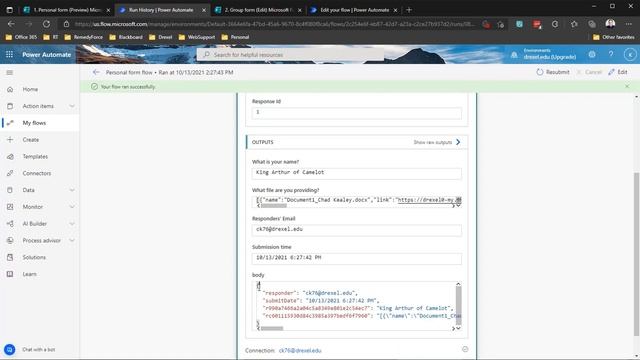 MS Forms & Power Automate - Part 2: Understanding the response data смотреть онлайн