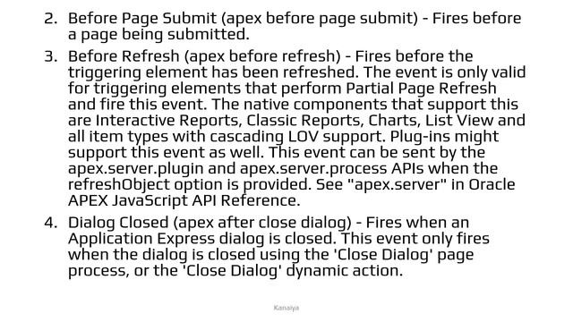 What is Oracle Apex Dynamic Actions What are event of Dynamic action смотреть онлайн