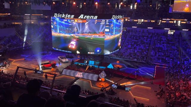[4K 60fps] Moist Vs Furia Game 7 - Crowd Perspective - RLCS 2022 Quarterfinals
