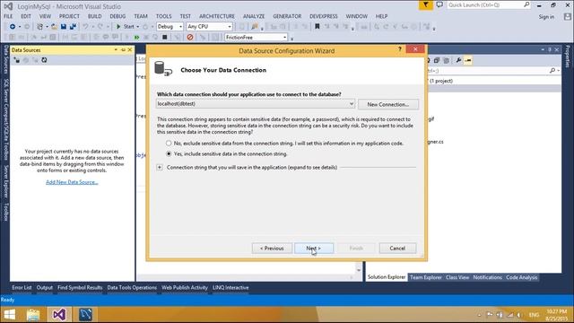 C# Tutorial : Create Login Form with My SQL | FoxLearn смотреть онлайн