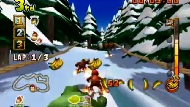 Donkey Kong Barrel Blast - Rookie Selection Cup Part 1 смотреть онлайн