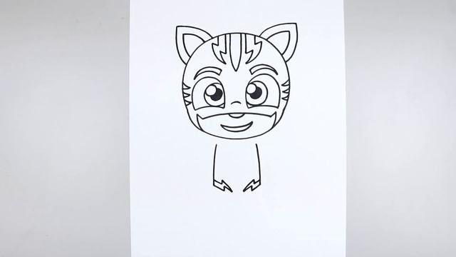 How To Draw Catboy | PJ Masks смотреть онлайн