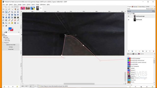 Master the Paths Tool in GIMP 2.10 смотреть онлайн