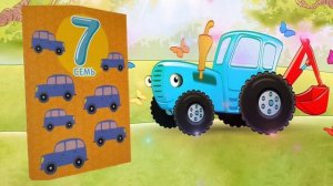 Синий трактор- Книга Счет до 10-Читаем и Смотрим.
