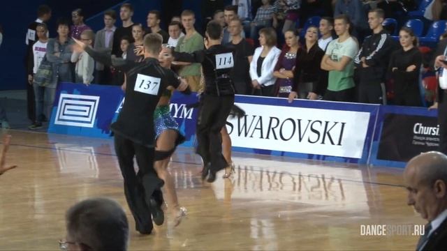 Хабибулин Вадим - Батагова Мария, 1/8 Samba смотреть онлайн