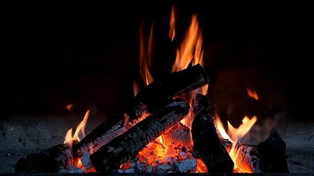 Fireplace| Crackling Sounds | Relaxing Sounds | Relaxing Winter Sounds