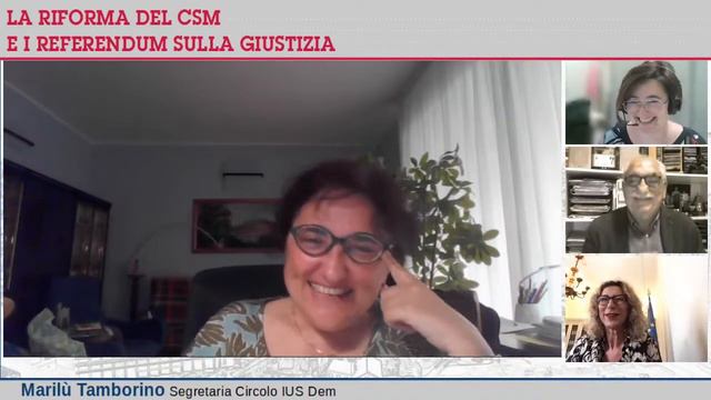 La riforma del CSM e i referendum sulla Giustizia смотреть онлайн