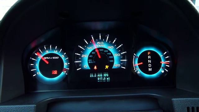2012 Ford Fusion 3.5L V6 Sport Start-Up & Gauge Sweep смотреть онлайн