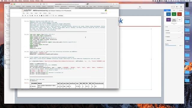 Using Jupyter as an electronic notebook to store and share computational chemistry смотреть онлайн