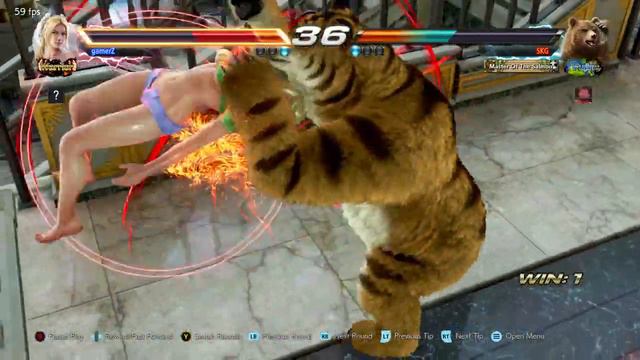 Steam Tekken7 Season 4 4.01 USA Nina Williams online quick match смотреть онлайн