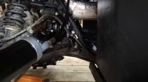 Cf moto cforce 600 eps щприцевание задней подвески!