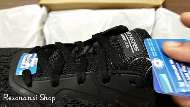 SKECHERS BOUNDER 2.0 - ANDAL HITAM | SNEAKERS FOR MAN | UNBOXING смотреть онлайн