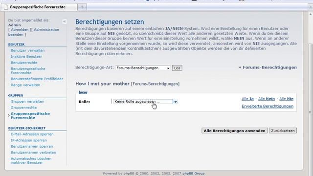 phpBB3 - Gruppen смотреть онлайн