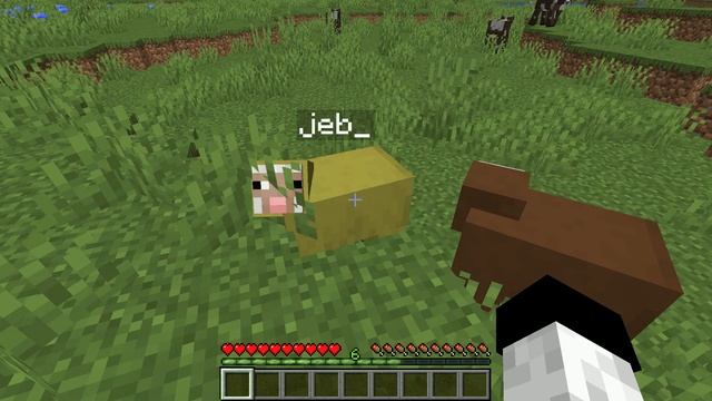 How to Make a Rainbow Sheep in Minecraft (All Versions) смотреть онлайн