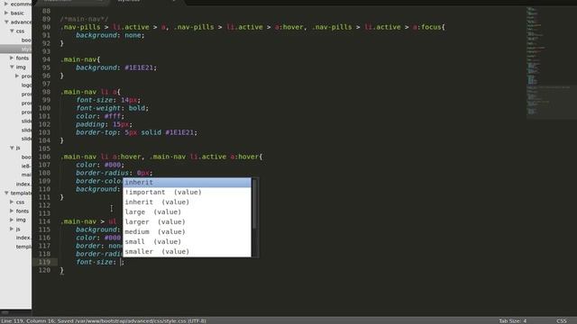 [Bootstrap 3 Advanced] 7.Style cho Main Navigation và Sliders смотреть онлайн