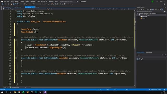 How to make a BOSS in Unity! смотреть онлайн