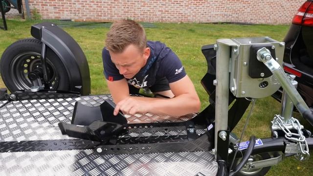 I BOUGHT a FOLDING Motorcycle TRAILER смотреть онлайн