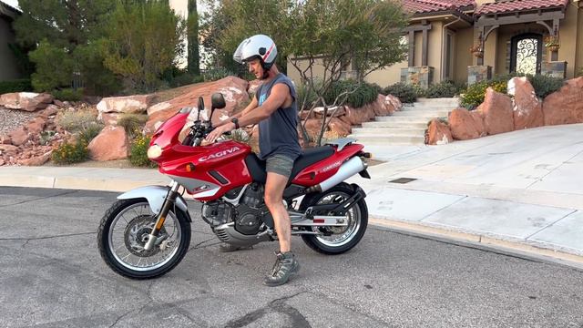 Short Ride Video For 2000 Cagiva Gran Canyon