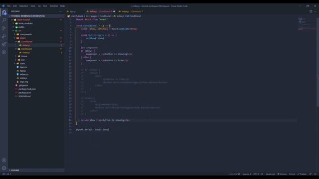 Tutorial React #9 - Conditional Rendering | Bahasa Indonesia смотреть онлайн