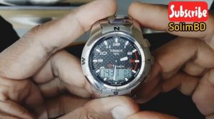 Tissot T-touch watch Time setting and Synchronize | Watch Repair Channel
