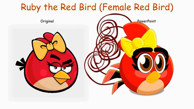 Angry Birds Main Characters (Original vs PowerPoint) Remastered смотреть онлайн