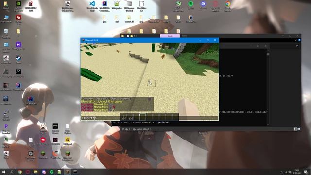 Minecraft 1.8 Client: Server-Side Blocks, Rainbow and Hex Color Support смотреть онлайн