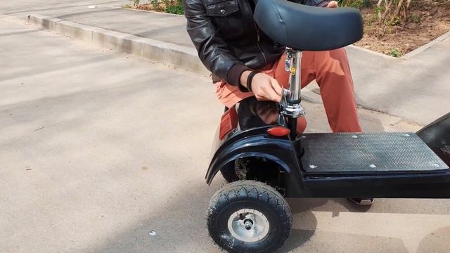 Самый бюджетный электротрицикл для пожилых | Partner SF-8 350W смотреть онлайн