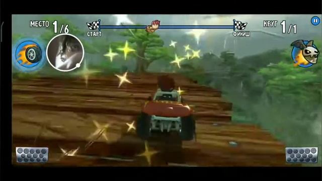 BEACH BUGGY RACER КРОЛИК против ЛИЛИ СУМАСШЕДШАЯ ГОНКА смотреть онлайн