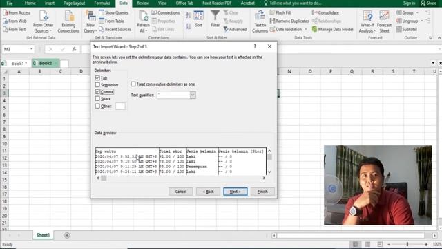 Google form dan Cara menampilkan data CSV ke Excel смотреть онлайн