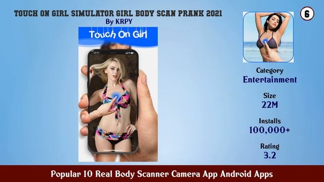 Popular 10 Real Body Scanner Camera App Android Apps смотреть онлайн