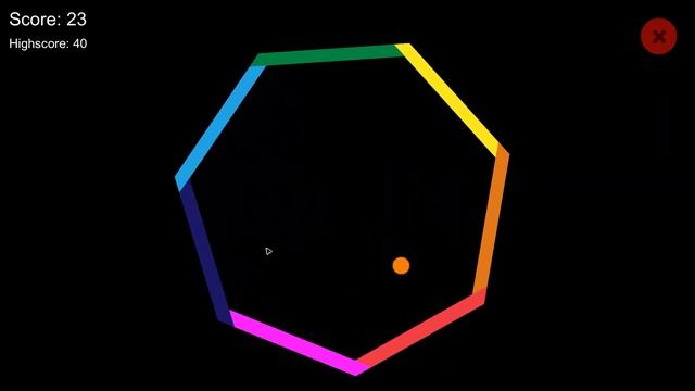 A close look at "Rainbow Heptagon" - A game I had been working on смотреть онлайн