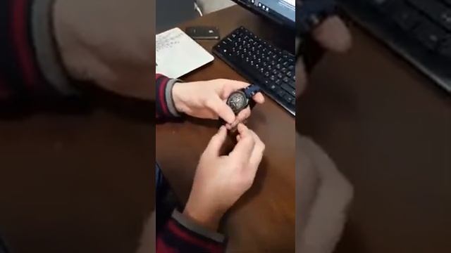 Часы мужские Fossil FS5164. Делаем браслет меньше. Заказ с Англии. Легко, просто, быстро, дешево!! смотреть онлайн