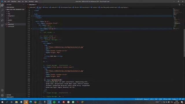 FACEBOOK messenger with BOOTSTRAP 5? ? | TUTORIAL [2023] смотреть онлайн