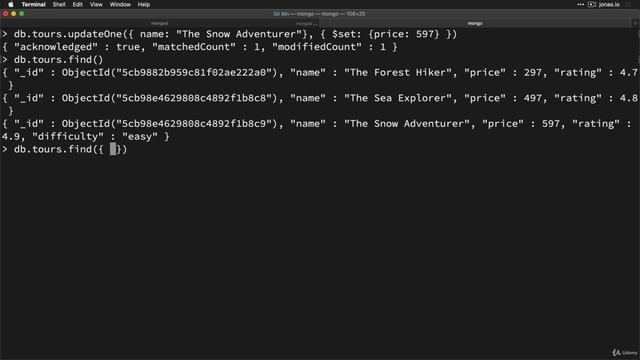 076 CRUD Updating Documents смотреть онлайн