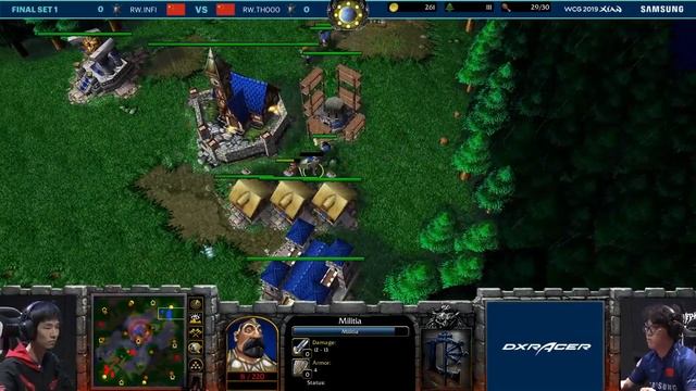 WCG 2019 GF | Warcraft III Finals Set 1 | Infi vs TH000 смотреть онлайн