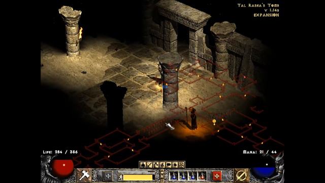 Diablo II: Lord of Destruction || Act 2 || Quest 2 - The Horadric Staff, Quest 6 - The Seven Tombs смотреть онлайн