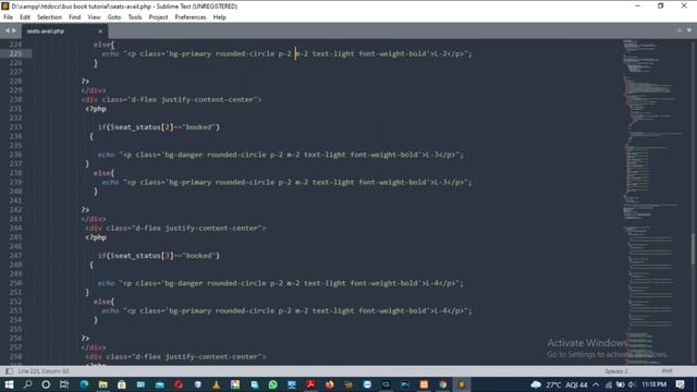 49. Backend Part -16 | PHP, MySQL (XAMPP Server) | Backend Online Bus Booking смотреть онлайн