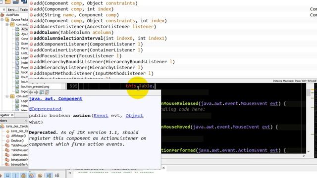 Projet Java#40:Comment empecher la modification des cellules de Jtable(contour) смотреть онлайн