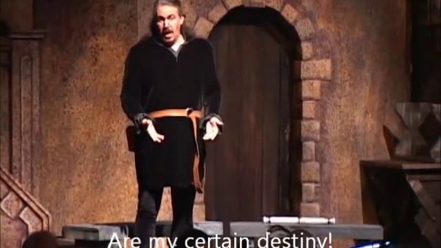 Credo in un Dio Crudel with English Subtitles. Jago - Wesley Thomas, Baritone смотреть онлайн