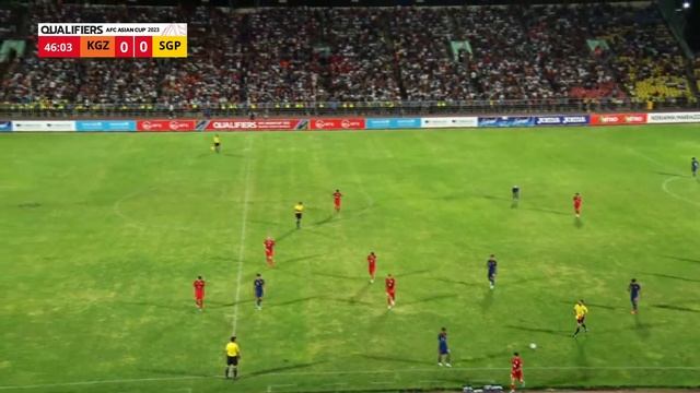 KYRGYZ REPUBLIC - SINGAPORE | AFC Asian Cup 2023 Qualifiers смотреть онлайн