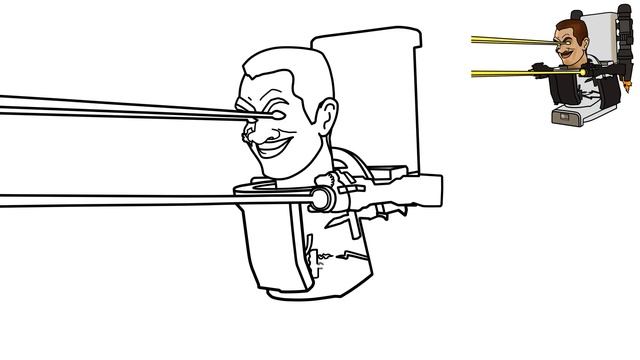 How To Draw G-MAN SKIBIDI TOILET BOSS ??⚡UPGRADED смотреть онлайн