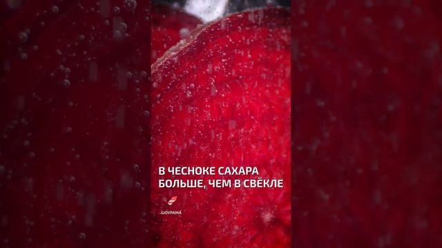 В чесноке сахара больше, чем в свёкле - интересные факты про фрукты и овощи смотреть онлайн