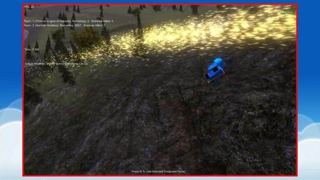 100,000 Soldiers vs 1 Thomas The Tank Engine - Who Would Win? [Epic Battle Simulator] смотреть онлайн