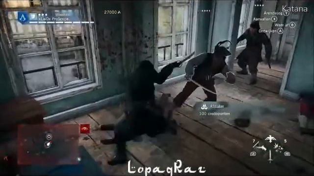 Assassin's Creed Unity - LopaqRaz ft the Katana смотреть онлайн