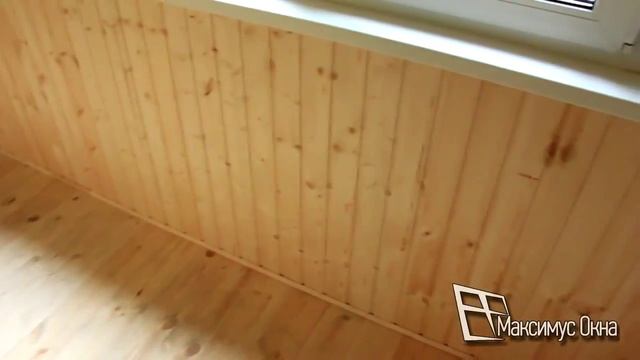 Использование деревянной вагонки для внутренней отделке на примере 6 метрового балкона смотреть онлайн
