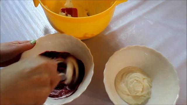 Творожно-маково-черничный пирог Зебра смотреть онлайн