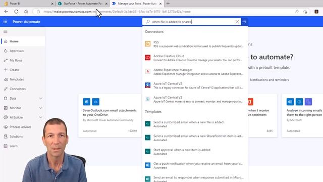 Automatically Refresh Power BI when a file is added to a folder смотреть онлайн