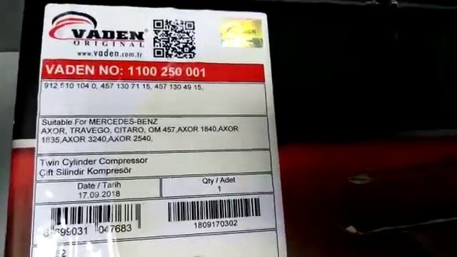 Компрессор Мерседес Аксор двигатель OM457 смотреть онлайн